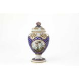 A SEVRES POT-POURRI 'POMPADOUR' VASE AND COVER DATE CODE FOR 1764 the ovoid vase and cover pierced
