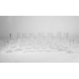 Carlo Moretti (1934-2008)A set of twenty Asymmetric drinking glasses, designed in 1986