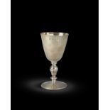 A Charles I silver wine cup,