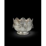 A Queen Anne silver Montieth bowl,