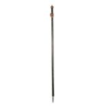 A WILLIAM IV LONG BEADLE'S STAFF
