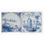 A DELFTWARE TILE, LIVERPOOL, C.1760