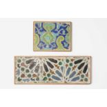 AN OTTOMAN CUERDA SECA TILE