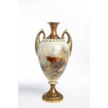 A ROYAL WORCESTER VASE
