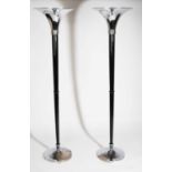 In the manner of Jean Perzel (1892-1986) A pair of Art Deco floor lamps