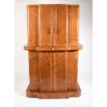 λ Attributed to Harry and Lou Epstein, An Art Deco cocktail cabinet