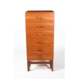Victor Wilkins for G-Plan, a Brasilia chest of drawers, circa 1968