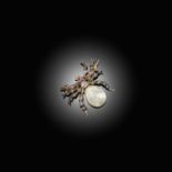 A LATE VICTORIAN GEM-SET SPIDER BROOCH