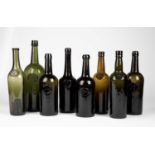 A COLLECTION OF EIGHT WINE BOTTLES