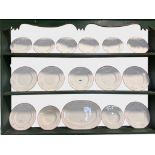 An extensive Villeroy and Boch dinner service in the Aragon pattern comprising of dinner and further