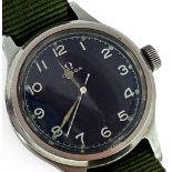 Rare Omega British Military issue wristwatch, Air Ministry 56 issued for Air Ministry C1940,