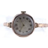Vintage 9ct Rolex Cocktail Watch Circa 1930's