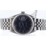 Rolex Datejust 36 Ref 1603 Blue Dial Circa 1973