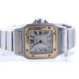Ladies Cartier Santos Galbee Quartz Ref 1567