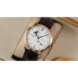 Glashutte Senator Excellence Panorama Date Moonphase 18ct Rose Gold