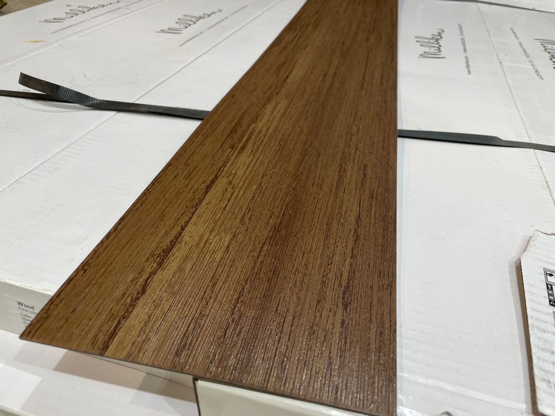 12 x New Packs of Milliken Wood – Fine Line Luxury Vinyl Plank Flooring. RRP £85.27 per pack. Each