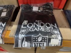 18 X BRAND NEW NFL LONDON GAMES OFFICIAL MENS T SHIRTS SIZE XL (LOC: 7.5-BB2112)