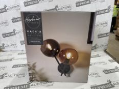 10 X BRAND NEW Harbour Studio Kachia Wired Wall light RRP £44 EACH. The Kachia 2 light wall light is