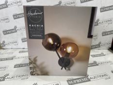 PALLET TO CONTAIN 32 X BRAND NEW Harbour Studio Kachia Wired Wall light RRP £44 EACH. The Kachia 2