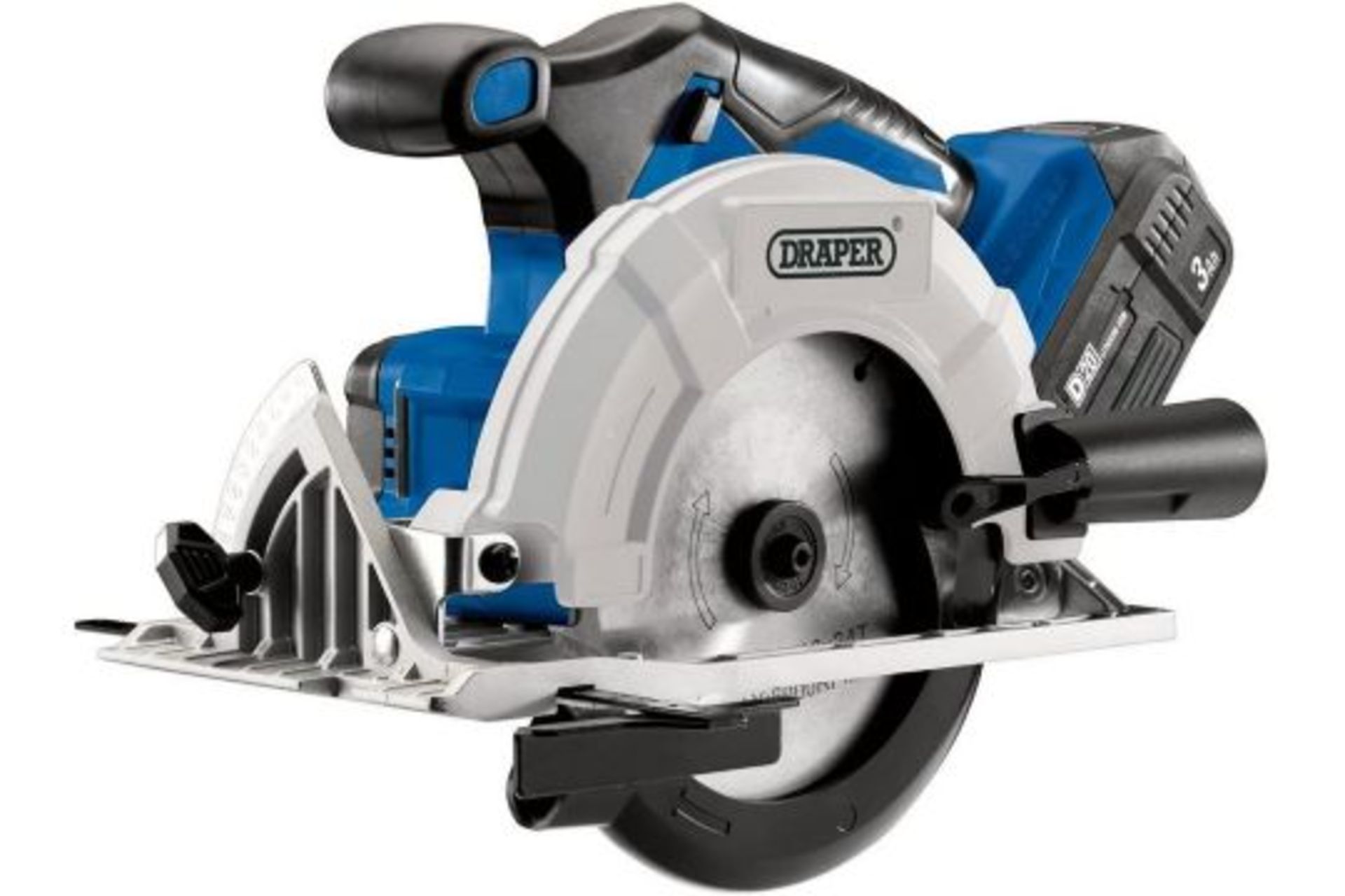 BRAND NEW DRAPER 20V BRUSHLESS D20 MULTI TOOL BATTERY SYSTEM CIRCULAR SAW (LOC: 20.16-AA402)