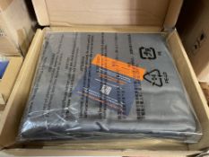 9 X BRAND NEW 400 THREAD COUNT COTTON SATEEN WRINKLE FREE FITTED SHEETS DARK GREY 140 X 200 X