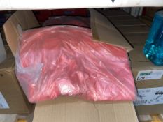 6 X BRAND NEW PACKS OF 200 RED DISPOSABLE APRONS (LOC: 31.4-BB1282)