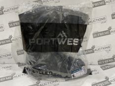 10 X BRAND NEW PAIRS OF PORTWEST METATARSAL WELLINGTON BOOTS BLACK SIZE 10 (LOC: 45.4-AA1601)