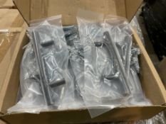 12 X BRAND NEW PACKS OF 25 EURO BAR CABINET OIL RUBBED BRONZE 5.38 INCHES (LOC: 18.16-AA489)