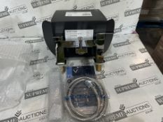 BRAND NEW VURTU Blade Bath Shower Mixer, 1/4 Turn, Dual Lever Ceramic Disc, High/ Low Water