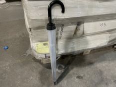 24 X BRAND NEW LARGE CLEAR PREMIUM UMBRELLAS (LOC: 19.11-AA669)