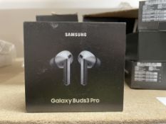 NEW Samsung Galaxy Buds3 Pro True Wireless Earbuds - Silver RRP £219. Galaxy Buds3 Pro's ergonomic