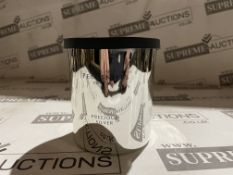 12 X BRAND NEW PECKSNIFFS ENGLAND 198.4G PRECIOUS SILVER FRAGRANCED CANDLES RRP £30 EACH (50818) (