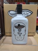 6 x Rico 69 Chocolate Vegan Tequila Cream Liqueur 70cl | Plant Based, Dairy Free and Gluten Free |