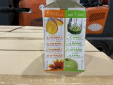 192 X FACE FOOD 2 X 6ML FACE PACK INCLUDING ORANGE OIL AND VITAMIN C PEEL OFF MASK AND CUCUMBER