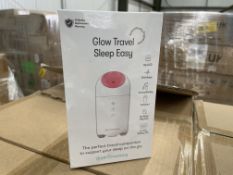 10 X BRAND NEW GLOW DREAMING GLOW TRAVEL SLEEP EASY AROMATHERHAPY SLEEP MACHINES RRP £179 EACH (LOC: