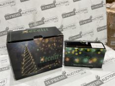 15 X BRAND NEW SETS OF ASSORTED CHRISTMAS LIGHTS IN VARIOUS DESIGNS AND SIZES (LOC: 20.15-AA1217)