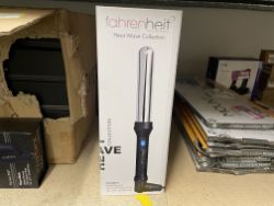 2 X BRAND NEW FARENHEIT HAIR CARE SYSTEM HEAT WAVE COLLECTION CURLER 2 INCH (LOC: S/R-BB1541)
