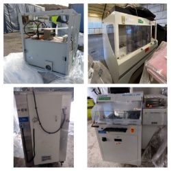 HIGH END MACHINERY SALE INCLUDING FURNACES, PACKAGING MACHINES, WAFER SORTING MACHINES.2.3m RRP