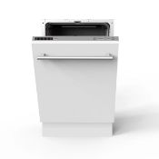 BI45DISHUK Integrated Slimline Dishwasher. - SR3F. RRP £359.00.