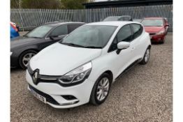 EK18 LTO WHITE RENAULT CLIO DYNAMIQUE NAV 1 X KEY LOGBOOK ALLOY WHEELS CENTRAL LOCKING ELECTRIC