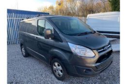 BP67 MWV FORD TRANSIT CUSTOM 270 LIMITE 1 X KEY CENTRAL LOCKING ELECTRIC WINDOWS LOGBOOK STEERING