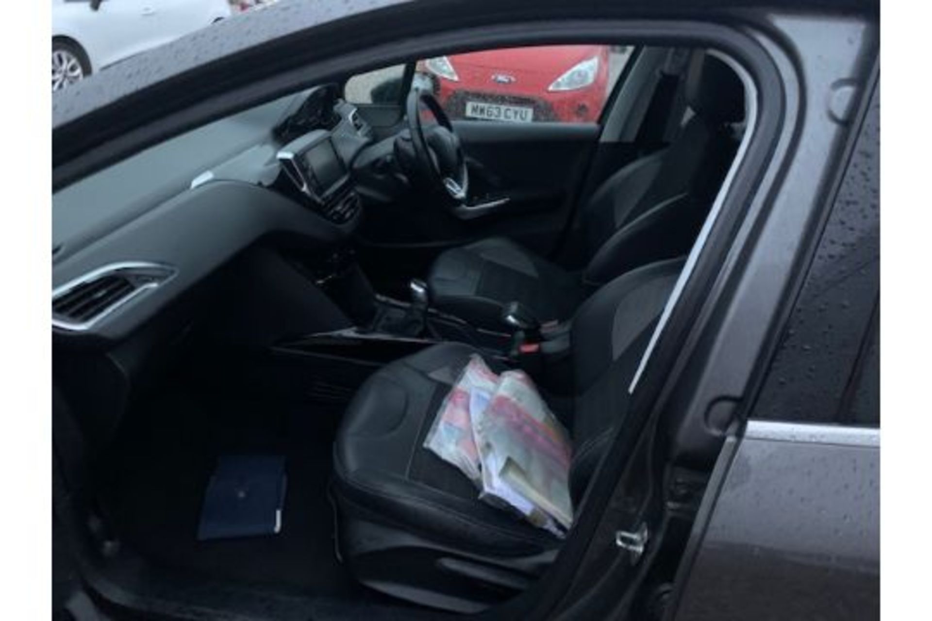 YR67 XTC PEUGEOT 2008 ALLURE 1 X KEY LOGBOOK ALLOY WHEELS CENTRAL LOCKING ELECTRIC WINDOWS LEATHER / - Image 2 of 12