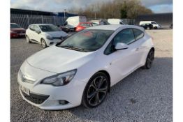 DU64 JVV VAUXHALL ASTRA GTC LIMITED ED TURB 1 X KEY LOGBOOK ALLOY WHEELS FABRIC SEATS CENTRAL