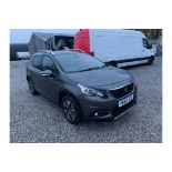 YR67 XTC PEUGEOT 2008 ALLURE 1 X KEY LOGBOOK ALLOY WHEELS CENTRAL LOCKING ELECTRIC WINDOWS LEATHER /