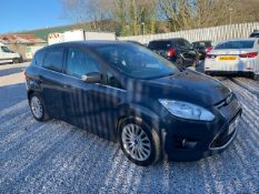 AY64 ZUC, FORD C-MAX TITANIUM TDCI, 2 X KEYS, LOGBOOK, 152,269 MILES, 6 SPEED