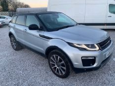 AU66 EAJ, LAND ROVER RANGE ROVER EVOQUE SE TEC, 88,041 MILES, 2 X KEYS, SAT NAV, START STOP