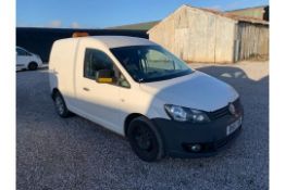 BN15 YBW VOLKSWAGEN CADDY C20 TDI BLUEMOTION 1 X KEY CENTRAL LOCKING 5 SPEED 173,484 MILES AIR