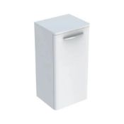 4 X BRAND NEW Geberit Selnova Square 330mm Small Side Cabinet-White RRP £229. (500181011) Door