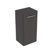 BRAND NEW Geberit Selnova Square 330mm Small Side Cabinet-Lava RRP £229. (501393JK1) Door Opening,