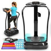 Bluefin Fitness Pro Vibration Plate - Black RRP £270. The Bluefin Pro vibration plate is your